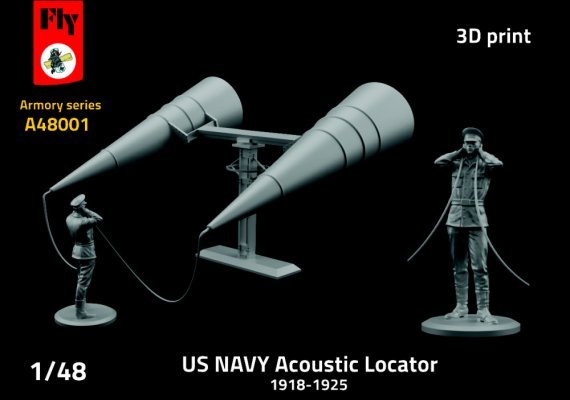 1/48 US NAVY Acoustic Locator 1918-1925