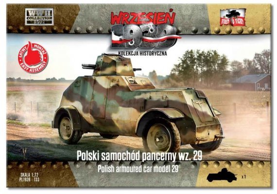 First to Fight 1/72 Polnischer Panzerwagen Modell 29