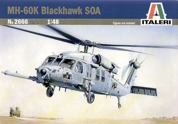 Italeri  MH-60K Blackhawk SOA  1/48