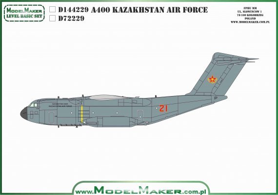 1/72 Airbus A400M Kazakhstan Air Force