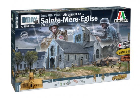 1/72 Battle of Normandy-Sainte Mere Eglise June 44