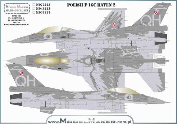 1/72 Polish F-16C Fighting Falcon Raven 2