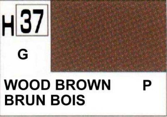 H037 Wood Brown  Brun bois