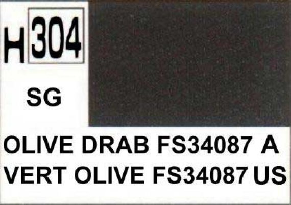 H304 Olive drab  Vert olive FS34087
