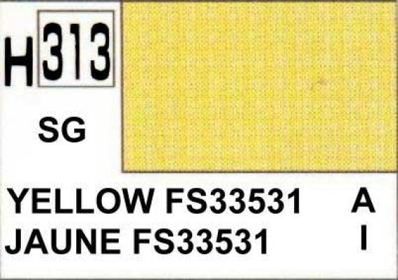 H313 Yellow  Jaune FS33531
