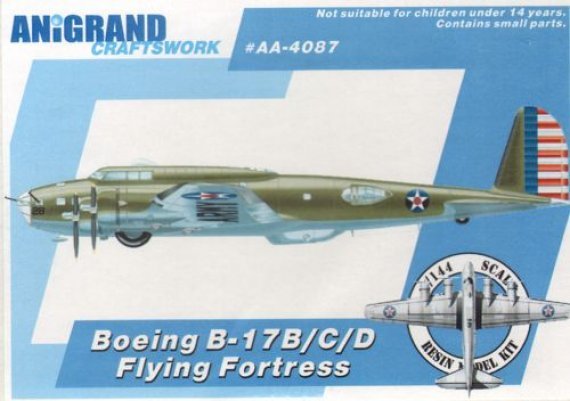 1/144 Boeing B-17B/B-17C/B-17D