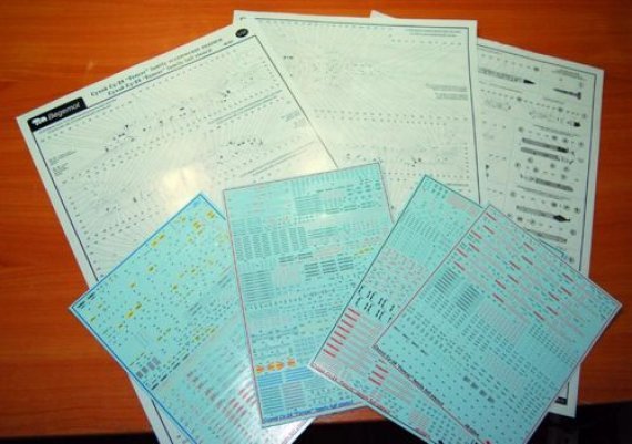 1/48 Sukhoi Su-24 'Fencer' family full stencils