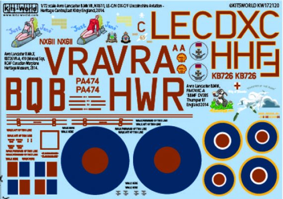 1/72 Avro Lancaster Lincolnshire Aviation Heritage Centre