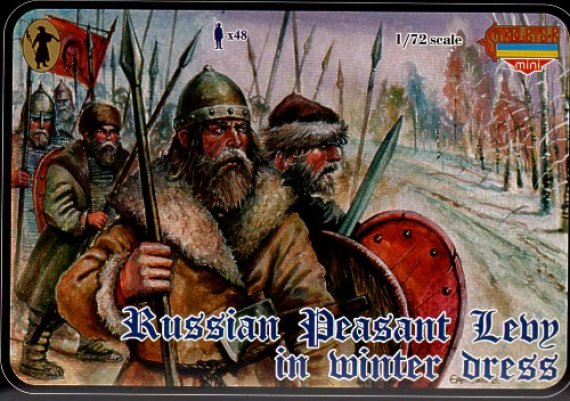 Strelets Figurines Paysans Russes M�di�vaux 1/72