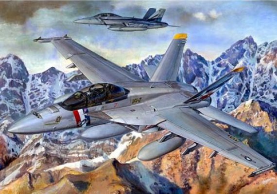 Trumpeter Boeing F/A-18F Super Hornet 1/32