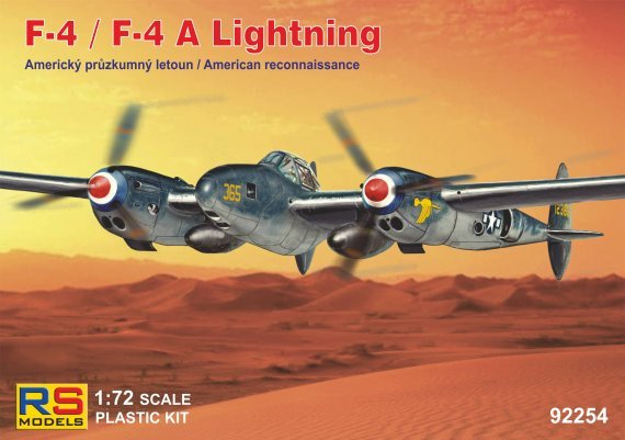 1/72 F-4/F-4A Lightning Reconn.Plane