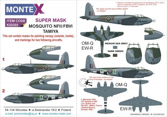 1/32 de Havilland Mosquito FB Mk.VI