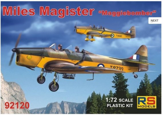 1/72 Miles Magister 'Maggiebomber' (5x decals)