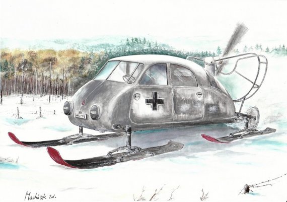 1/72 Tatra V 755 Aerosledge