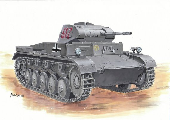 1/72 PzKpfw II Ausf. B