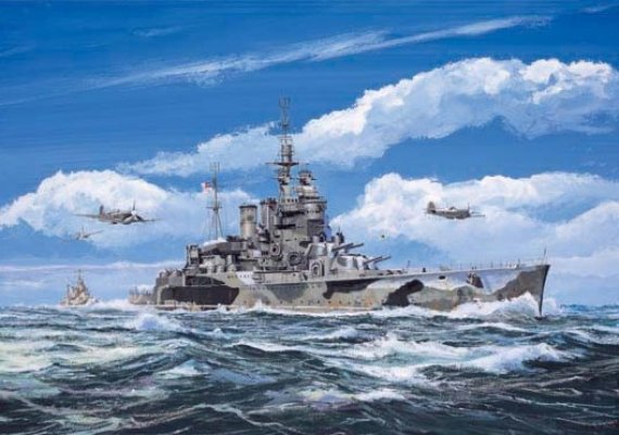 Trumpeter 1/700 H.M.S. Renown 1942 Schiffsmodell