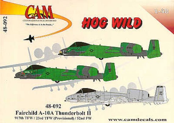 1/48 Fairchild A-10A