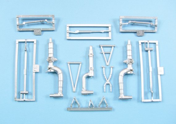 1/48 Consolidated B-24J Liberator Landing Gear for Hobby Boss