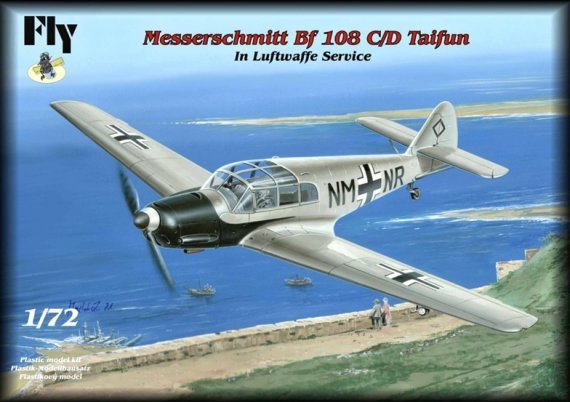 1/72 Bf 108 C/D Taifun in Luftwaffe Service