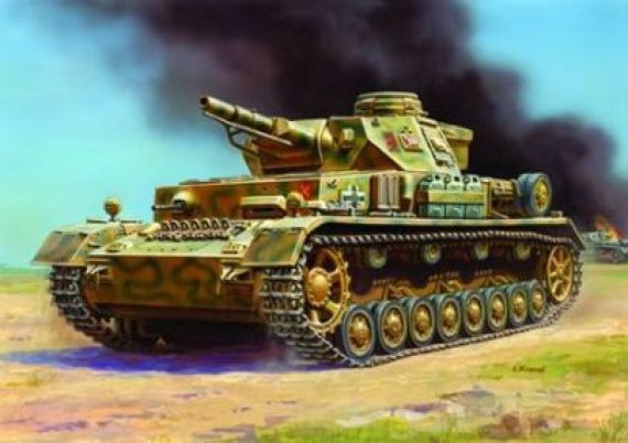 Zvezda Pz.Kpfw.IV Ausf.D 15mm 1/100