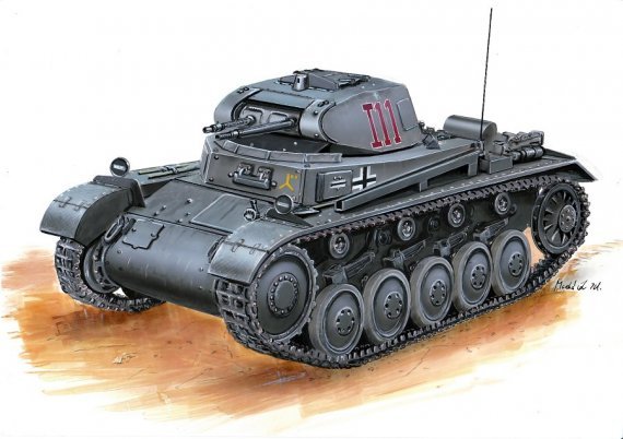 1/72 PzKpfw II Ausf. A
