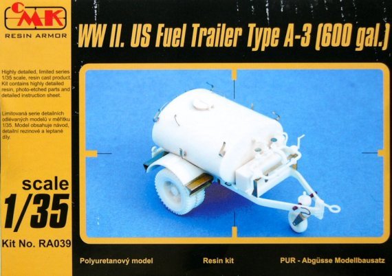 1/35 US Fuel Trailer Type A-3 WWII