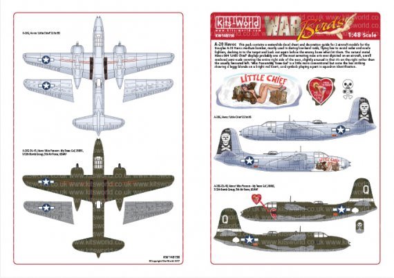 1/48 Douglas A-20 Havocs