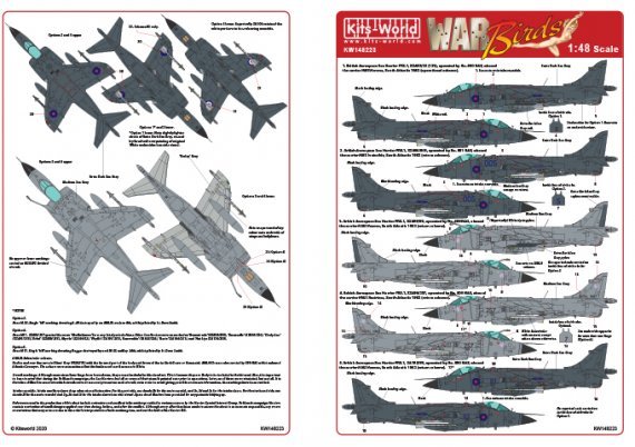 1/48 1. BAe Sea Harrier FRS.1, XZ492/23