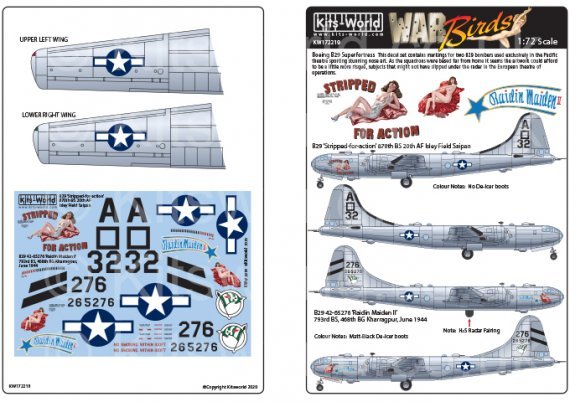 1/72 Boeing B-29 Superfortress 468th Bg