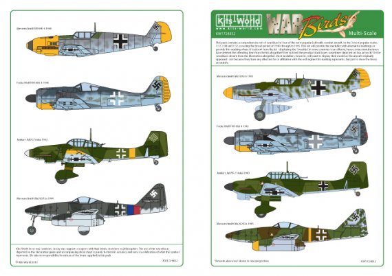 1/32/1/48/1/72/1/144 Luftwaffe/German Swastikas for Messerschmit