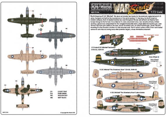 1/72 North American B-25C Mitchell