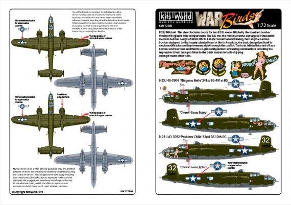 1/72 North-American B-25J 43-3904 Niagaras Belle