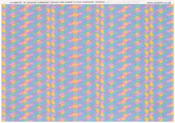 1/32 5 colour lozenge joined for lower flying surfaces