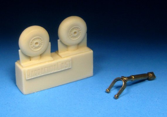 1/48 Messerschmitt Bf-109GK Tall Tailwheel Set