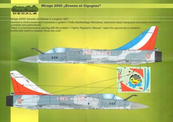 1/48 Mirage 2000C Sirenes et Cigognes