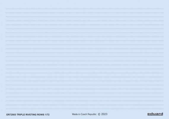 1/72 Triple riveting rows decal