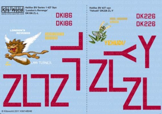 1/48 Handley Page Halifax Mk.V Series 1 429 Squadron