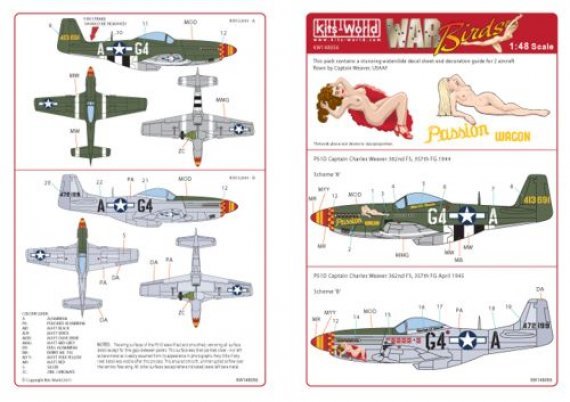 1/48 North American P-51 Mustang  'Passion Wagon'  Captain Cha