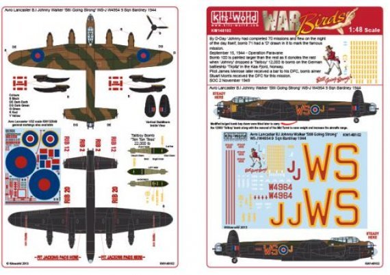 Kits-World 1/48 Avro Lancaster B Mk.I/III Johnny Walker