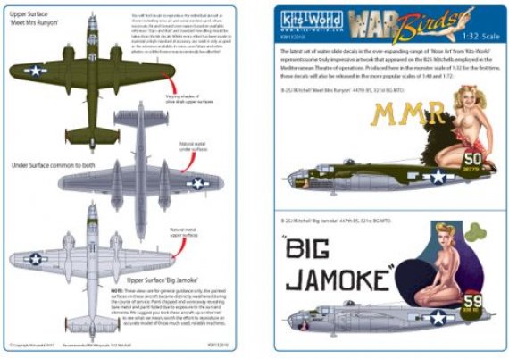 1/32 B-25J Mitchell  Corsica 337th