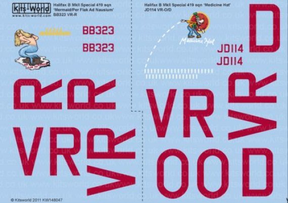 1/48 Handley Page Halifax B.II Special 419 Squadron