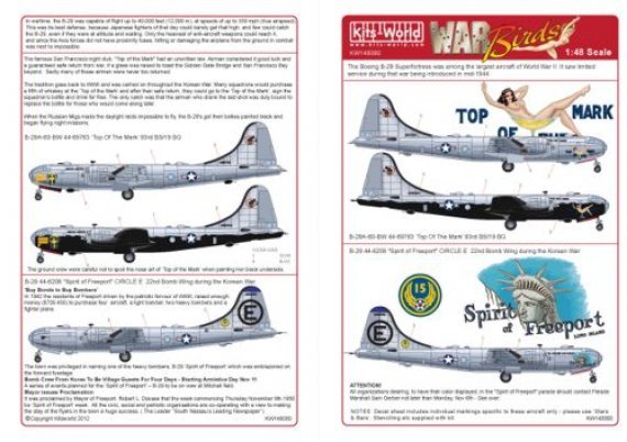 1/48 Boeing B-29A Superfortress