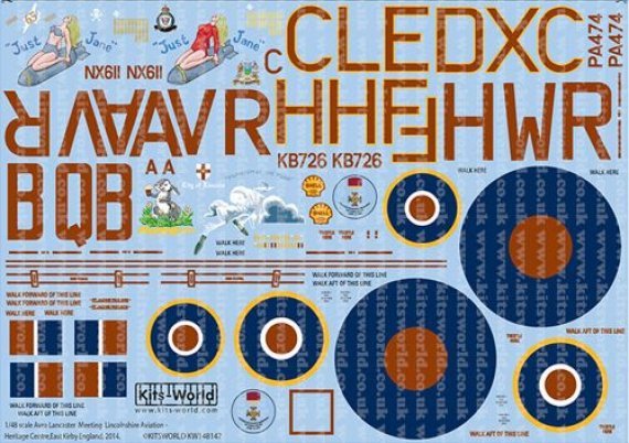 1/48 Avro Lancasters Lincolnshire Aviation Heritage Centre