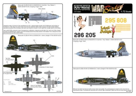 1/72 Martin B-26B Marauders