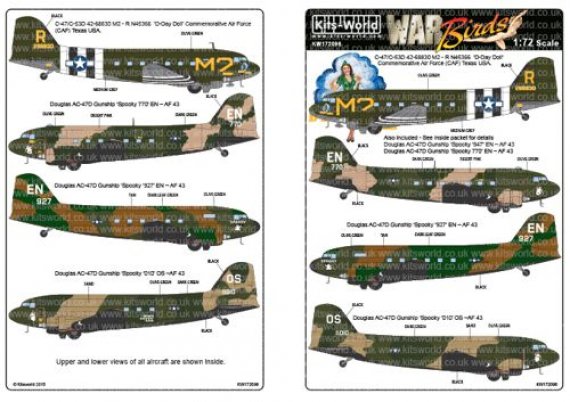 1/72 C-47/C-53D 'D-Day Doll' Commemorative Air Force
