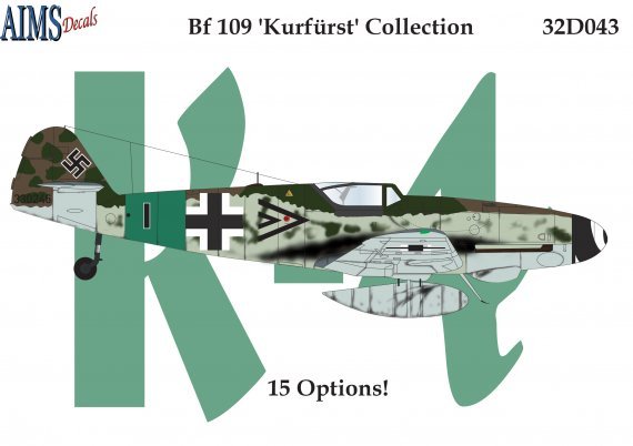 1/32 Messerschmitt Bf-109K-4 Collection