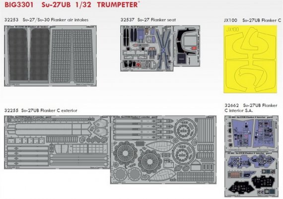 1/32 Su-27UB (TRUMP)