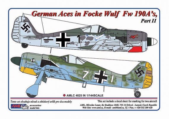 1/144 German Aces in Focke-Wulf Fw-190As,Part II
