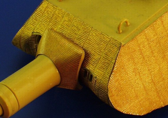 Zimmerit King Tiger Porsche turret  (TAM)