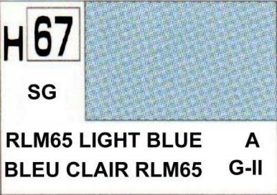 H067 RLM 65 Hellblau
